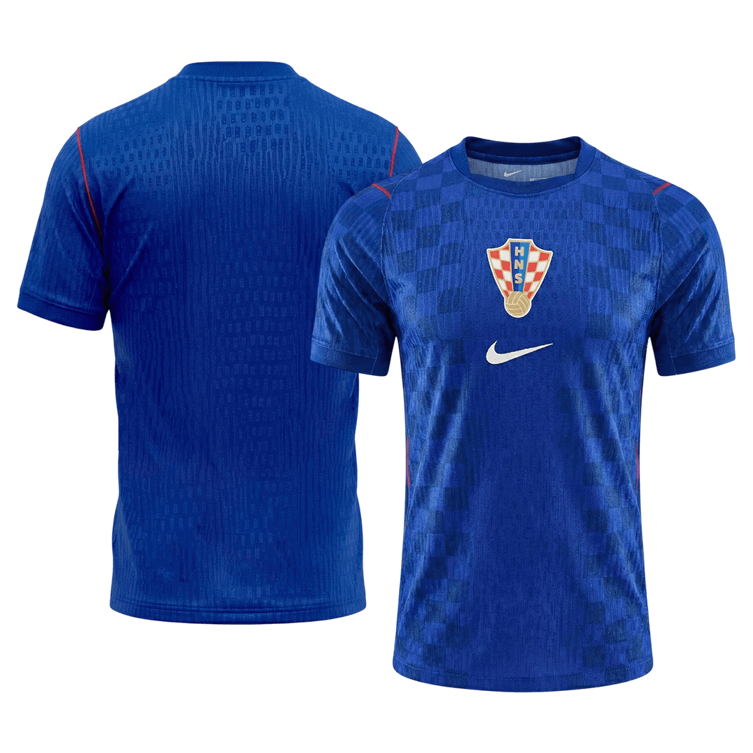 Men's Croatia World Cup 2026 Player Version Away Soccer Jersey - Slim Fit product view 7