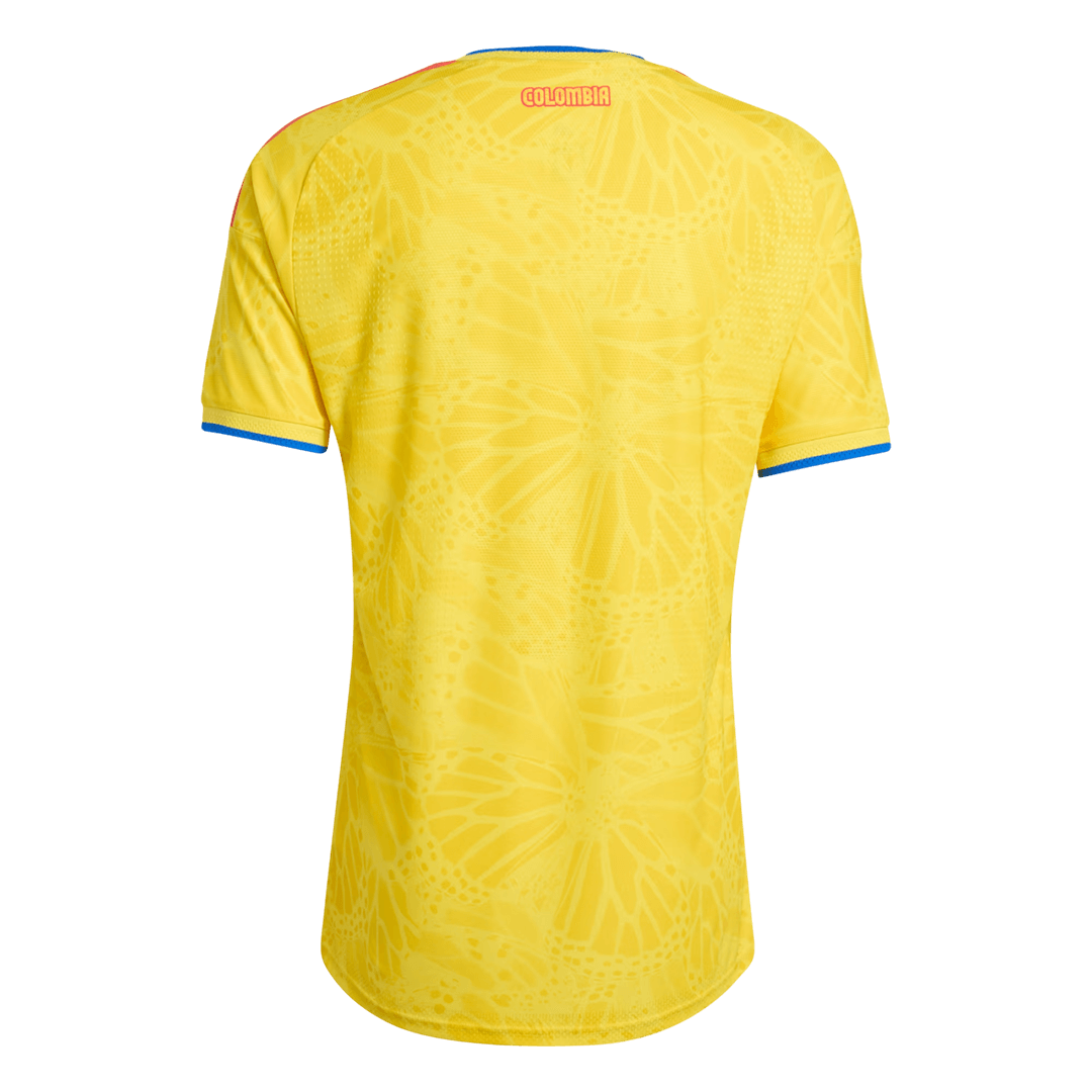 Men's Colombia World Cup 2026 Player Version Home Soccer Jersey - Slim Fit product view 3