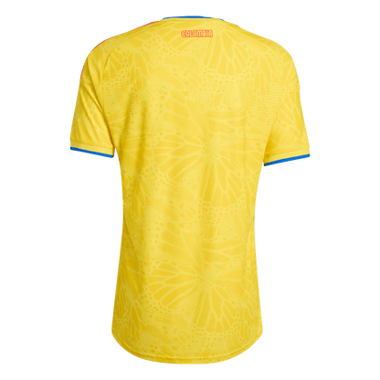 Men's Colombia World Cup 2026 Player Version Home Soccer Jersey - Slim Fit product view 3