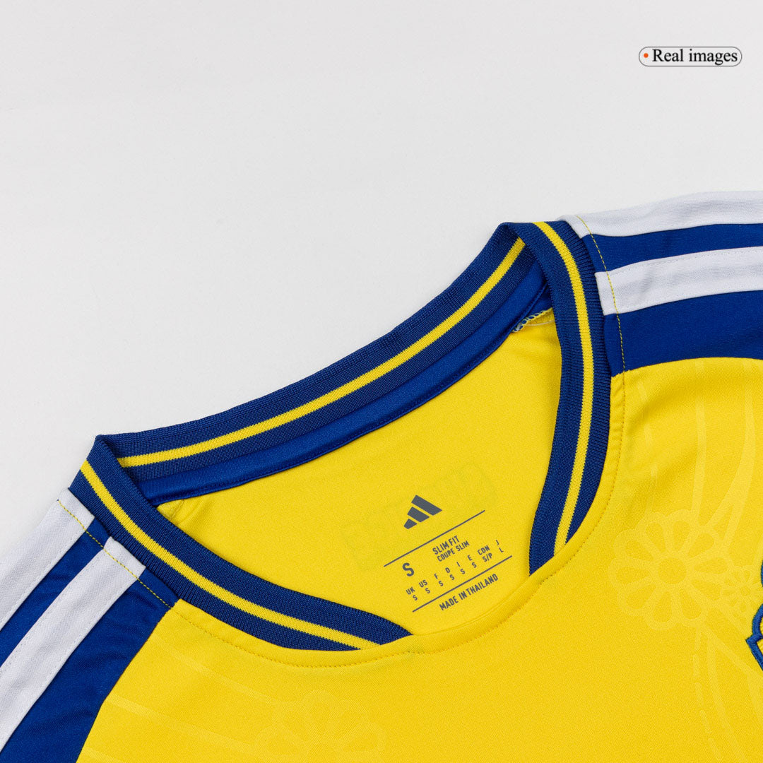 Men's Sweden World Cup 2026 Home Soccer Jersey product view 7