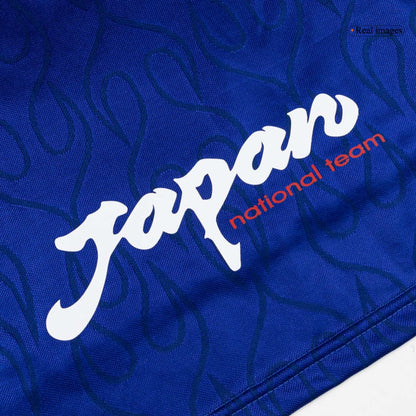 Retro Men's Japan World Cup 1998 Home Long Sleeve Soccer Jersey product view 2