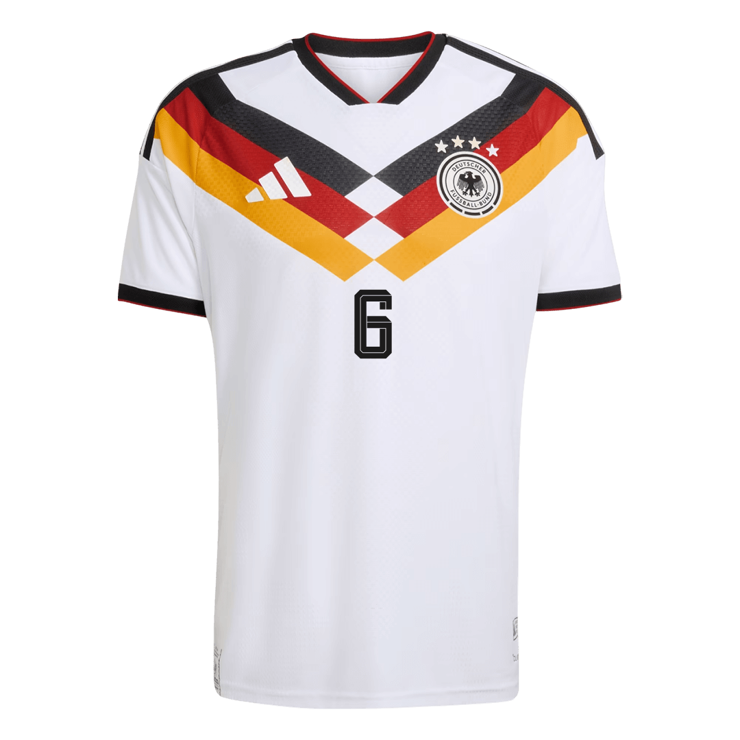 KIMMICH #6 Men's Germany World Cup 2026 Player Version Home Soccer Jersey - Slim Fit product view 9