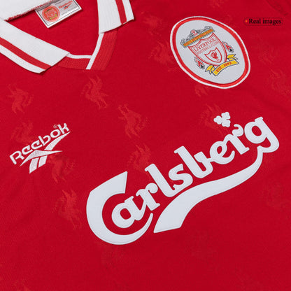 Retro Men's Liverpool 1996/97 Home Soccer Jersey product view 4