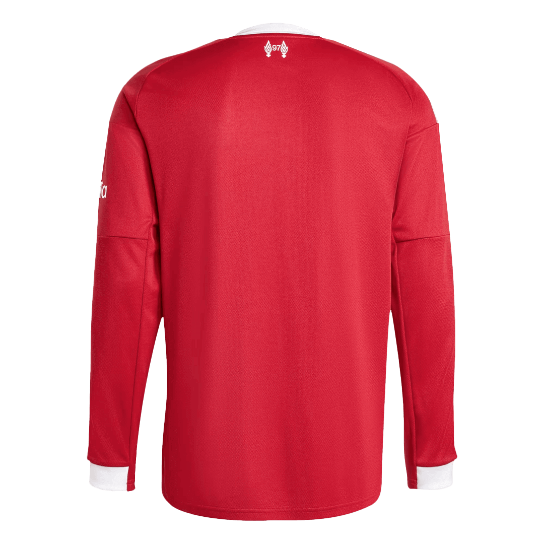 Men's Liverpool 2025/26 Home Long Sleeve Soccer Jersey product view 9