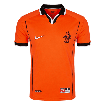 Retro Men's Netherlands World Cup 1998 Home Soccer Jersey product view 1