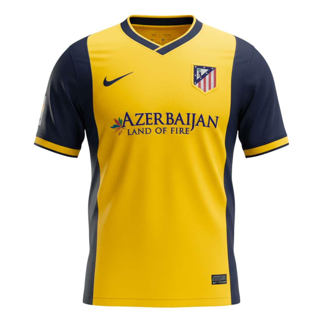 Retro Men's Atletico Madrid 2013/14 Away Soccer Jersey product view 1