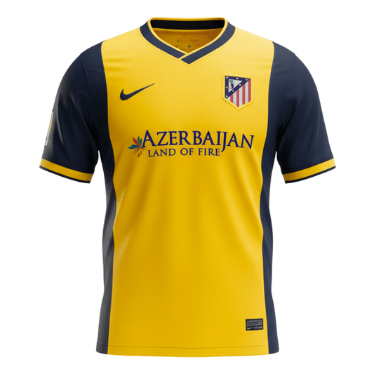 Retro Men's Atletico Madrid 2013/14 Away Soccer Jersey product view 1