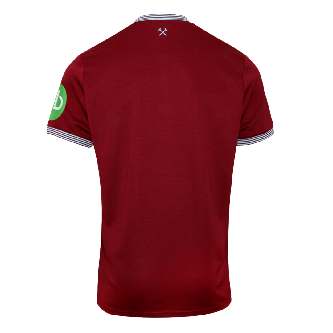 Men's West Ham United 2025/26 Home Soccer Jersey product view 12