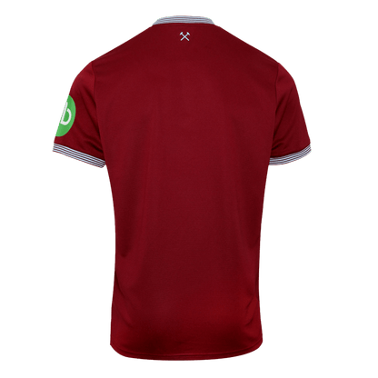 Men's West Ham United 2025/26 Home Soccer Jersey product view 12