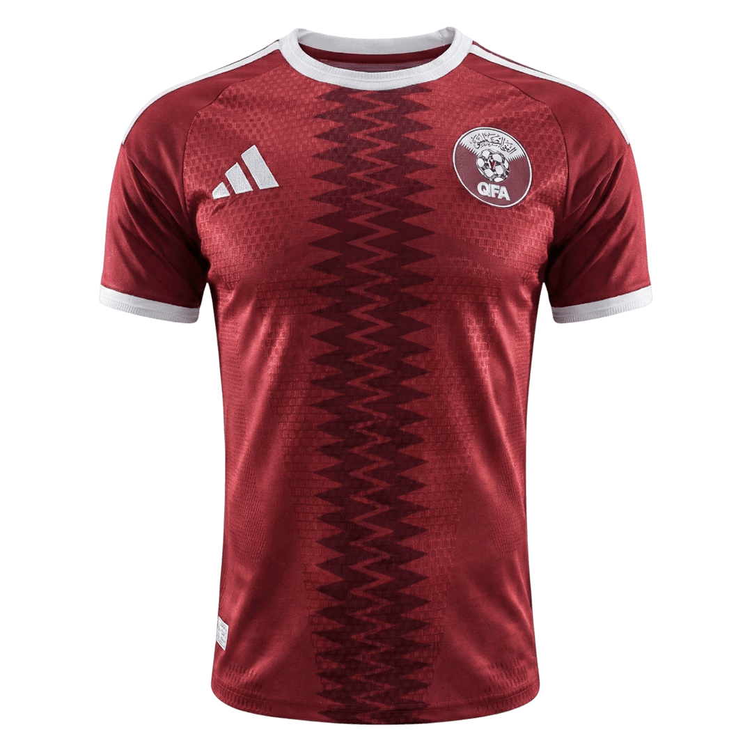 Men's Qatar World Cup 2026 Player Version Home Soccer Jersey - Slim Fit product view 1