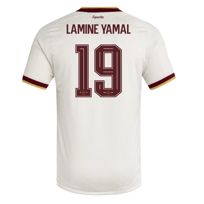 LAMINE YAMAL #19 Men's Spain World Cup 2026 Player Version Away Soccer Jersey - Slim Fit product view 2