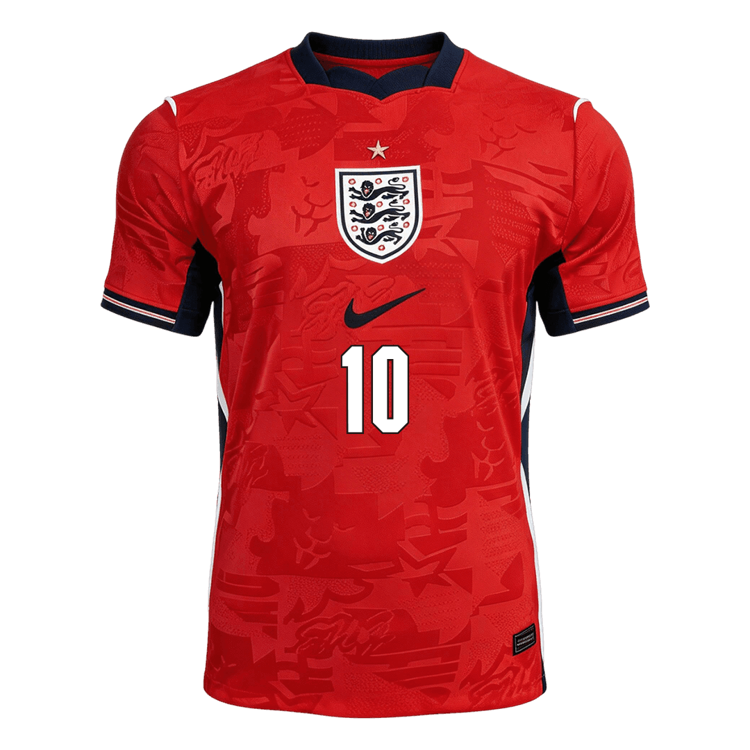 BELLINGHAM #10 Men's England World Cup 2026 Away Soccer Jersey product view 7