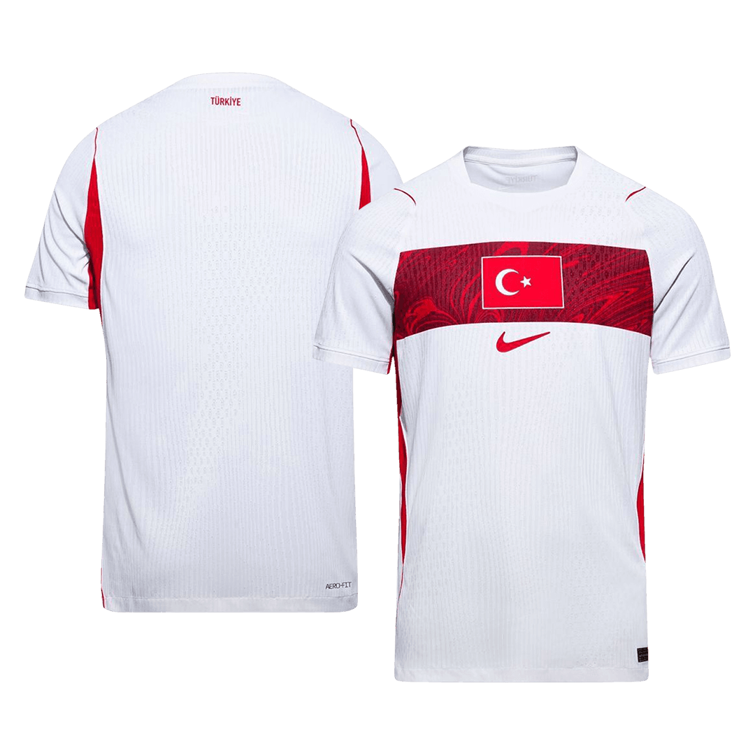 Men's Turkey World Cup 2026 Player Version Away Soccer Jersey - Slim Fit product view 2