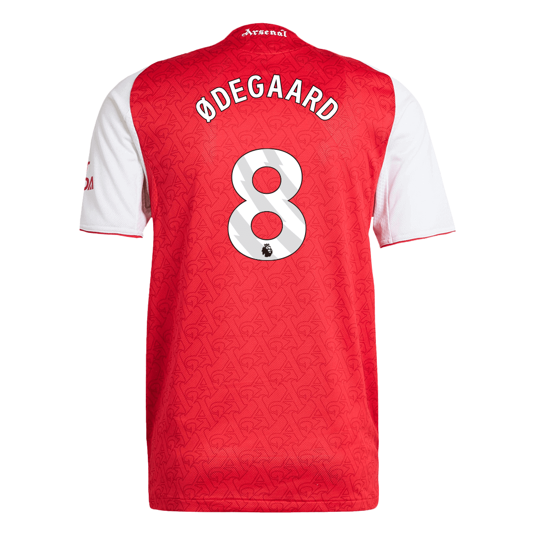 ØDEGAARD #8 Men's Arsenal 2025/26 Player Version Home Soccer Jersey - Slim Fit product view 12