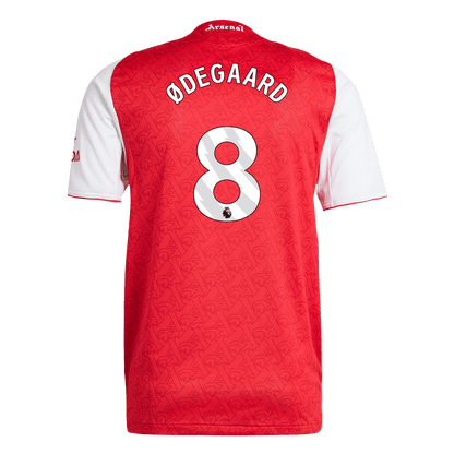 ØDEGAARD #8 Men's Arsenal 2025/26 Player Version Home Soccer Jersey - Slim Fit product view 12