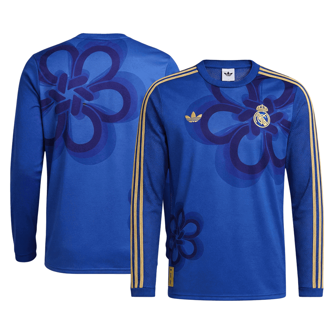 Men's Real Madrid 2025/26 Long Sleeve Soccer Jersey product view 9