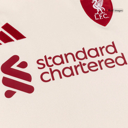 Men's Liverpool 2025/26 Away Long Sleeve Soccer Jersey product view 6