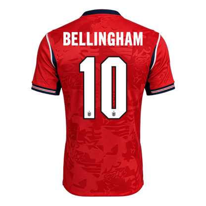 BELLINGHAM #10 Men's England World Cup 2026 Player Version Away Soccer Jersey - Slim Fit product view 9