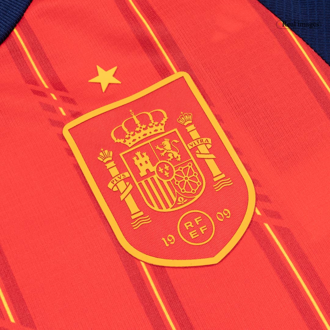 Kid's Spain World Cup 2026 Home Soccer Jersey Full Kit [PREMIUM]