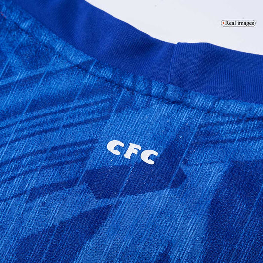 WORLD CHAMPIONS #25 Men's Chelsea 2025/26 Player Version Home Soccer Jersey - Slim Fit product view 2