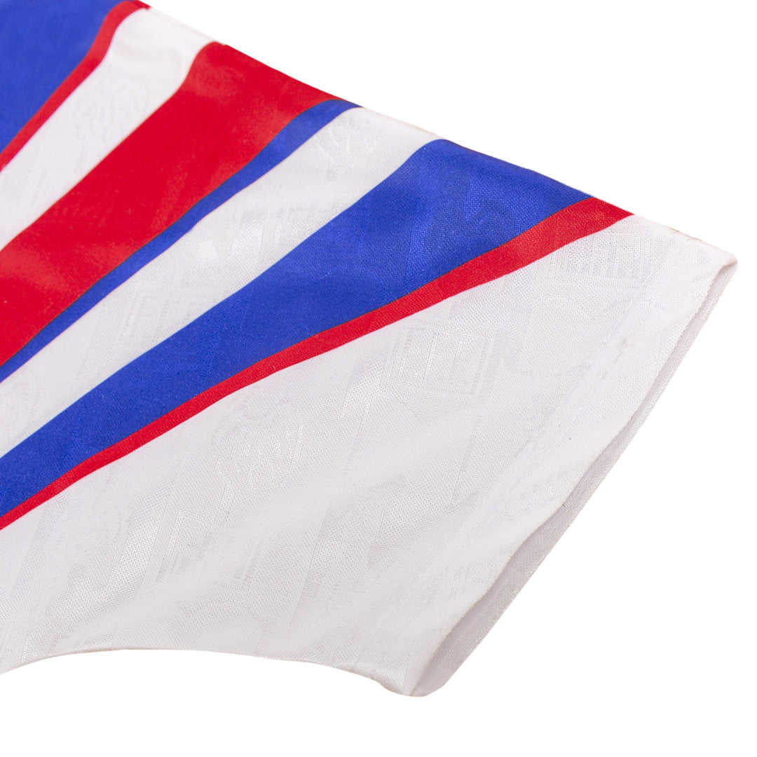 Retro Men's France 1996 Away Soccer Jersey product view 7
