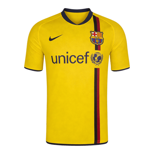 Retro Men's Barcelona 2008/10 Away Soccer Jersey product view 1