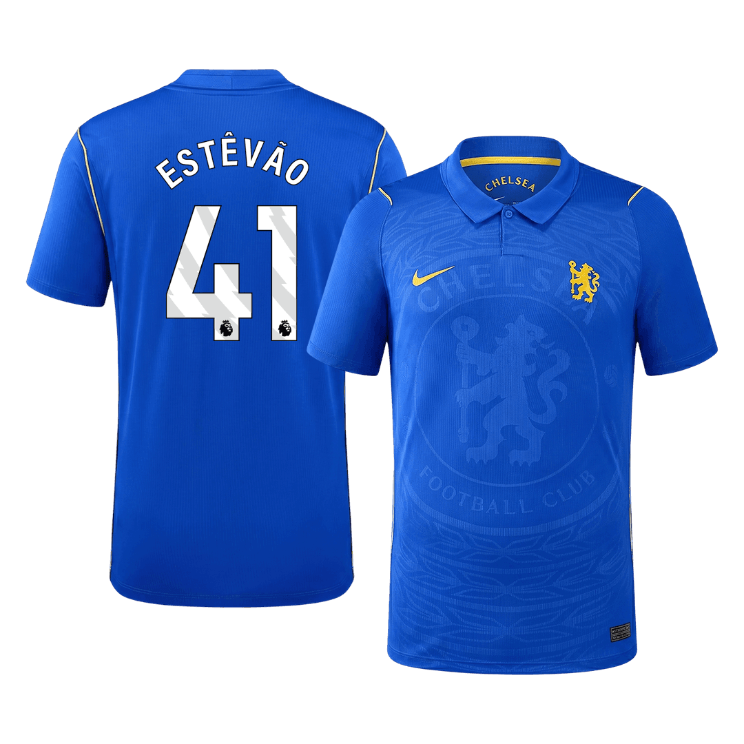 ESTÊVÃO #41 Men's Chelsea 2026/27 Home Soccer Jersey product view 1