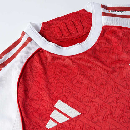 SAKA #7 Men's Arsenal 2025/26 Player Version Home Soccer Jersey - Slim Fit product view 9