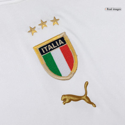 Retro Men's Italy 2004 Away Soccer Jersey product view 5