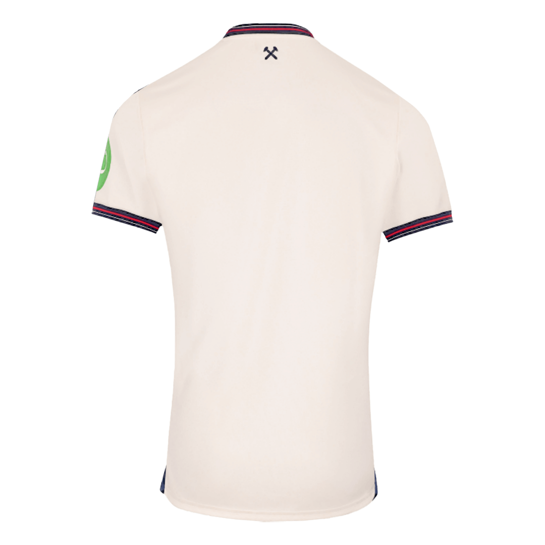 Men's West Ham United 2025/26 Away Soccer Jersey product view 10