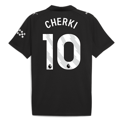 CHERKI #10 Men's Manchester City 2025/26 Away Soccer Jersey product view 8