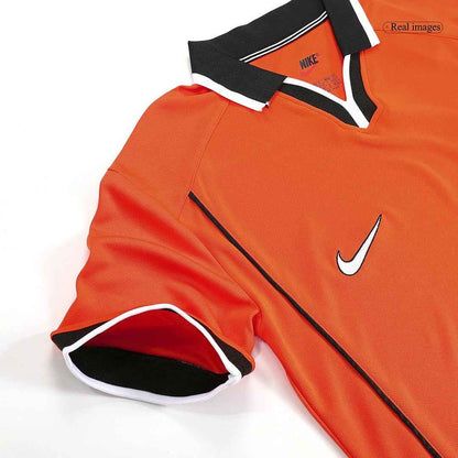 Retro Men's Netherlands World Cup 1998 Home Soccer Jersey product view 4