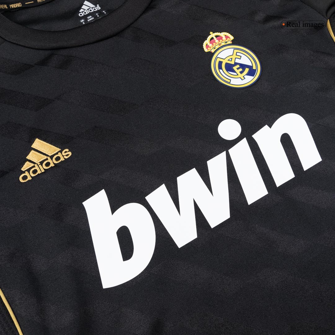 Retro Men's Real Madrid 2011/12 Away Long Sleeve Soccer Jersey product view 6