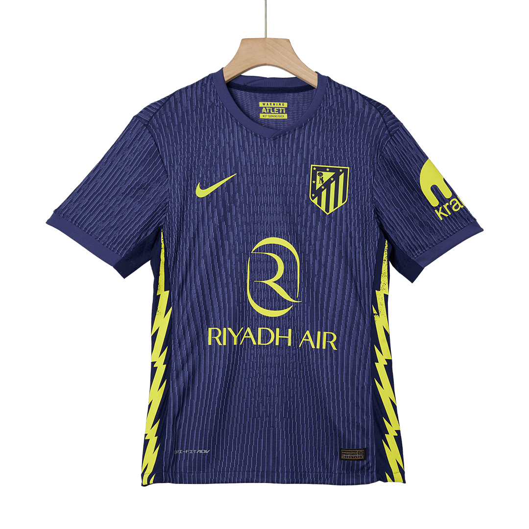 Men's Atletico Madrid 2025/26 Player Version Away Soccer Jersey - Slim Fit product view 11