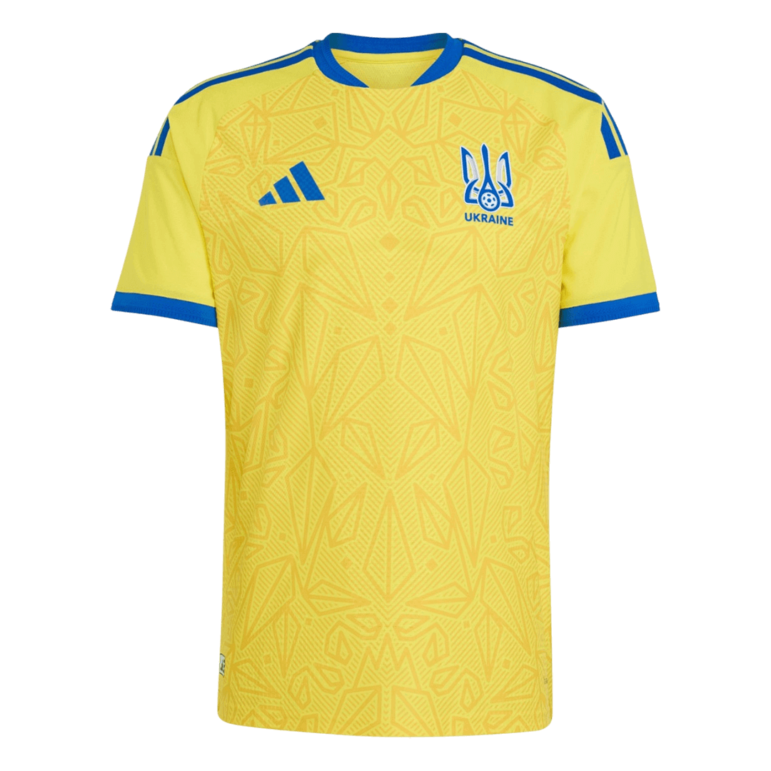 Men's Ukraine World Cup 2026 Home Soccer Jersey product view 1
