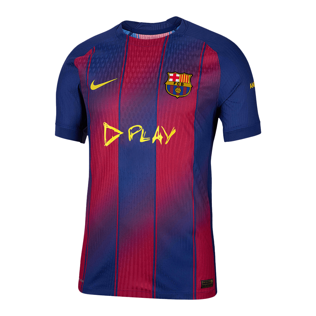 Men's Barcelona 2025/26 Player Version Home Soccer Jersey - Slim Fit product view 1