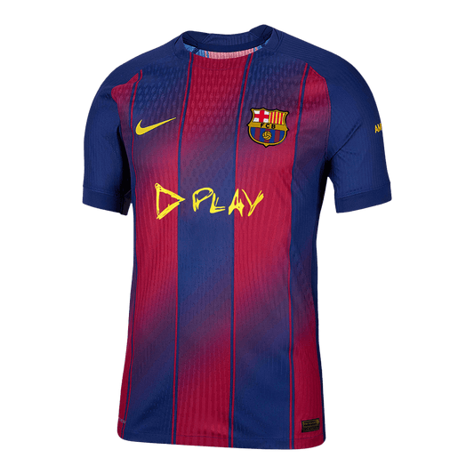 Men's Barcelona 2025/26 Player Version Home Soccer Jersey - Slim Fit product view 1