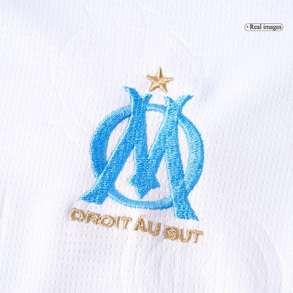 Kid's Marseille 2025/26 Home Soccer Jersey Kit