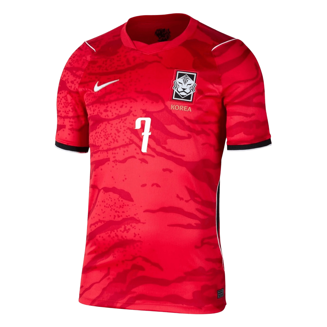 HEUNGMIN #7 Men's South Korea World Cup 2026 Home Soccer Jersey product view 3