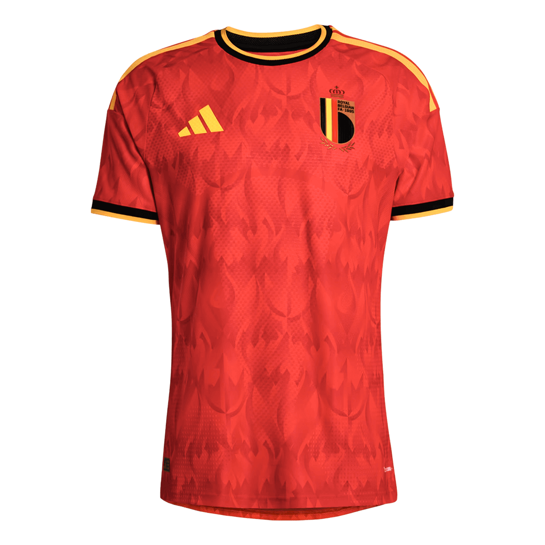 Men's Belgium World Cup 2026 Player Version Home Soccer Jersey - Slim Fit product view 1