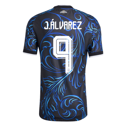 J. ÁLVAREZ #9 Men's Argentina World Cup 2026 Player Version Away Soccer Jersey - Slim Fit product view 9