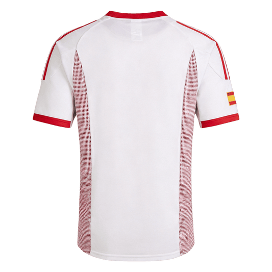 Retro Men's Spain World Cup 2002 Away Soccer Jersey product view 2