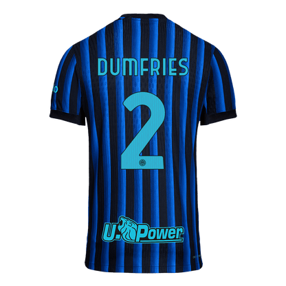 DUMFRIES #2 Men's Inter Milan 2025/26 Player Version Home Soccer Jersey - Slim Fit product view 13
