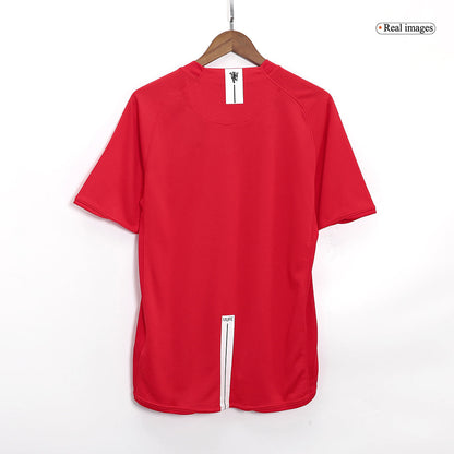 Retro Men's Manchester United 2007/08 Home Soccer Jersey product view 10