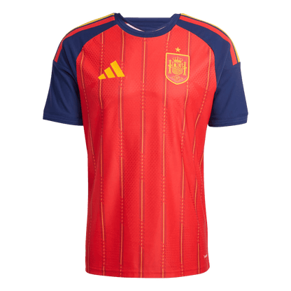 Men's Spain World Cup 2026 Player Version Home Soccer Jersey - Slim Fit product view 1