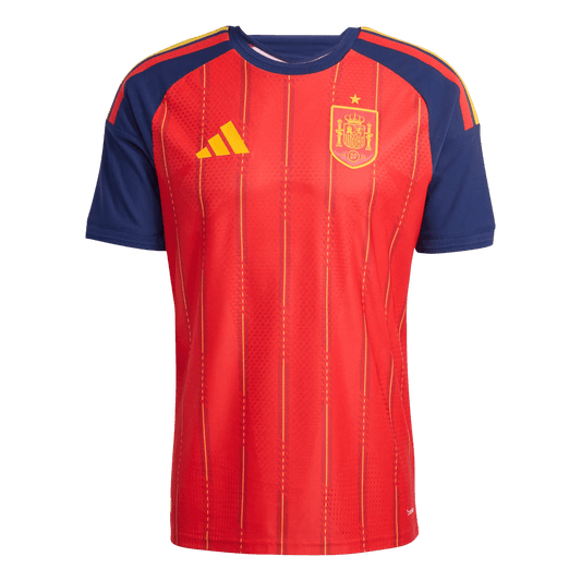 Men's Spain World Cup 2026 Player Version Home Soccer Jersey - Slim Fit product view 1