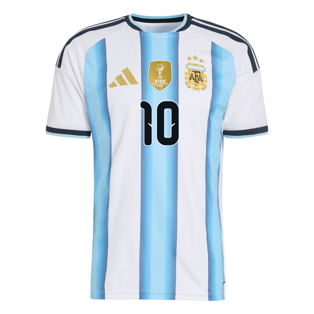 MESSI #10 Men's Argentina World Cup 2026 Player Version Home Soccer Jersey - Slim Fit product view 2