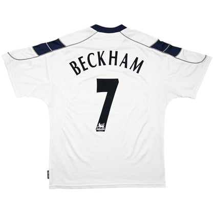 Retro BECKHAM #7 Men's Manchester United 2000/01 Away Soccer Jersey product view 2