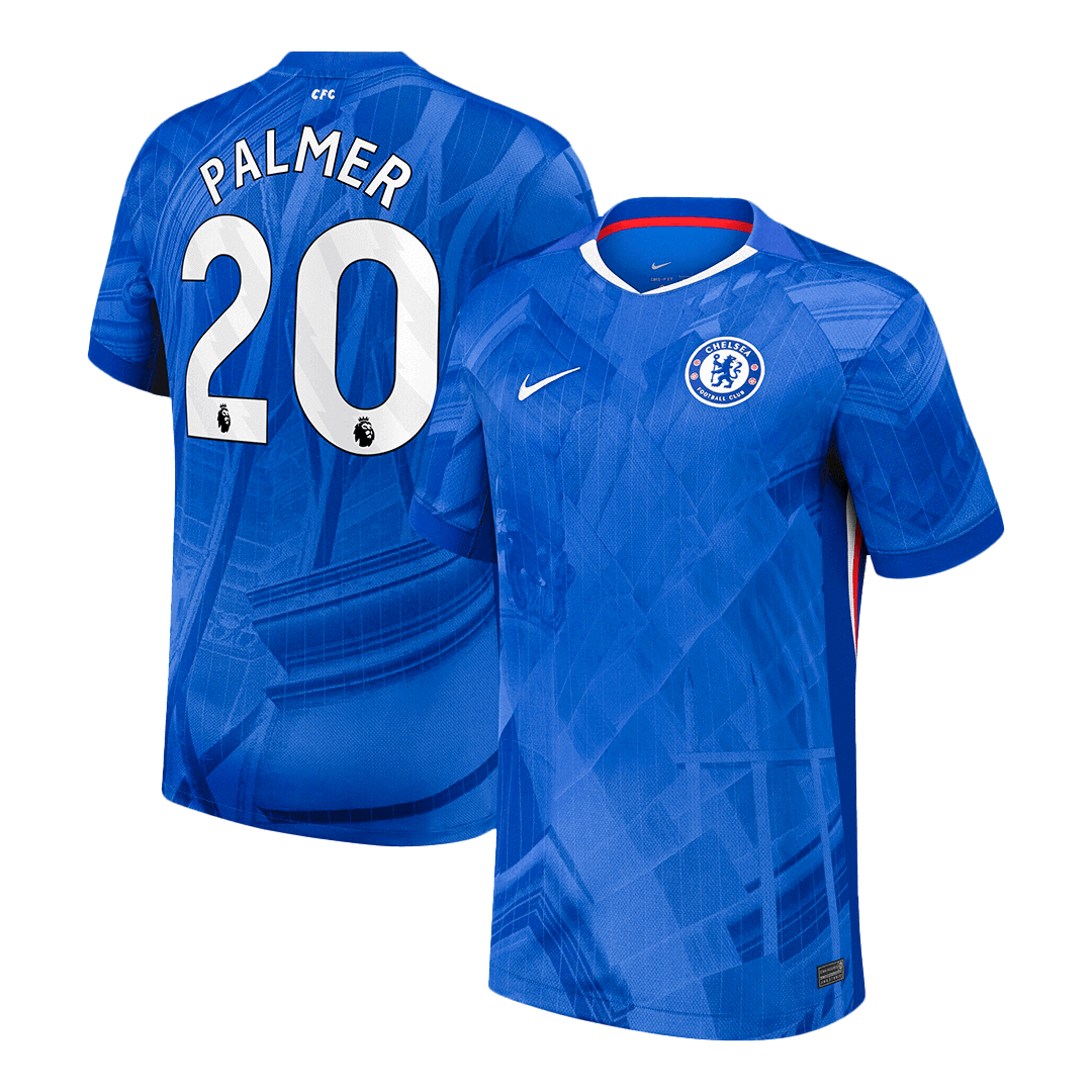 PALMER #20 Men's Chelsea 2025/26 Home Soccer Jersey Premium product view 1