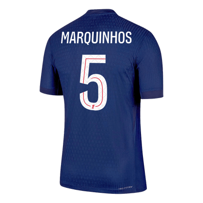 MARQUINHOS #5 Men's PSG 2025/26 Player Version Home Soccer Jersey - Slim Fit product view 9